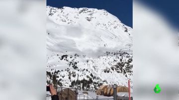  Dos heridos leves en un alud a 2.500 metros de altitud en Suiza