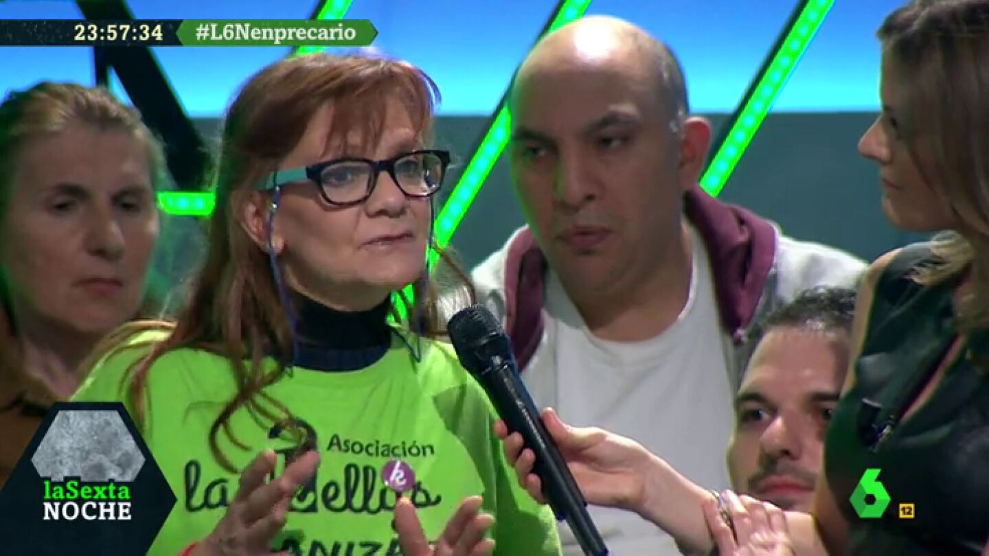 &Aacute;ngela Mu&ntilde;oz, representante de 'Las Kellys'