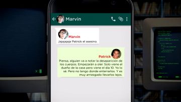 Los mensajes de Patrick Nogueira a su amigo Marvin