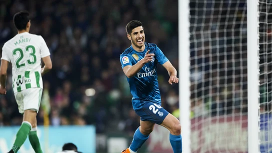 Asensio celebra un gol ante el Betis Asensio celebra un gol ante el Betis