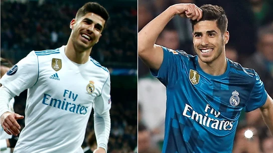 Marco Asensio, en los partidos ante el PSG y el Betis Marco Asensio, en los partidos ante el PSG y el Betis