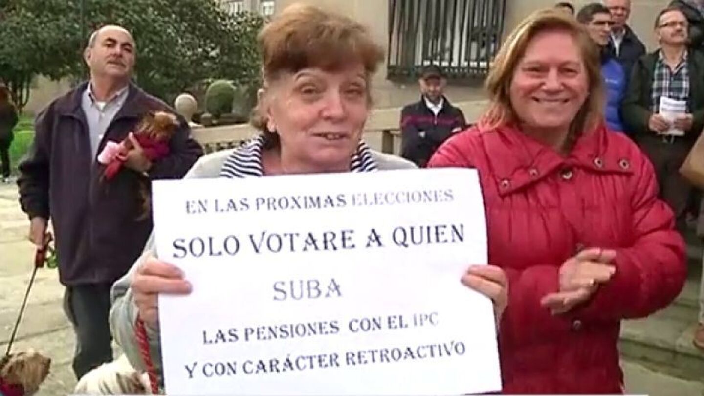 Manifestaci&oacute;n de pensionistas