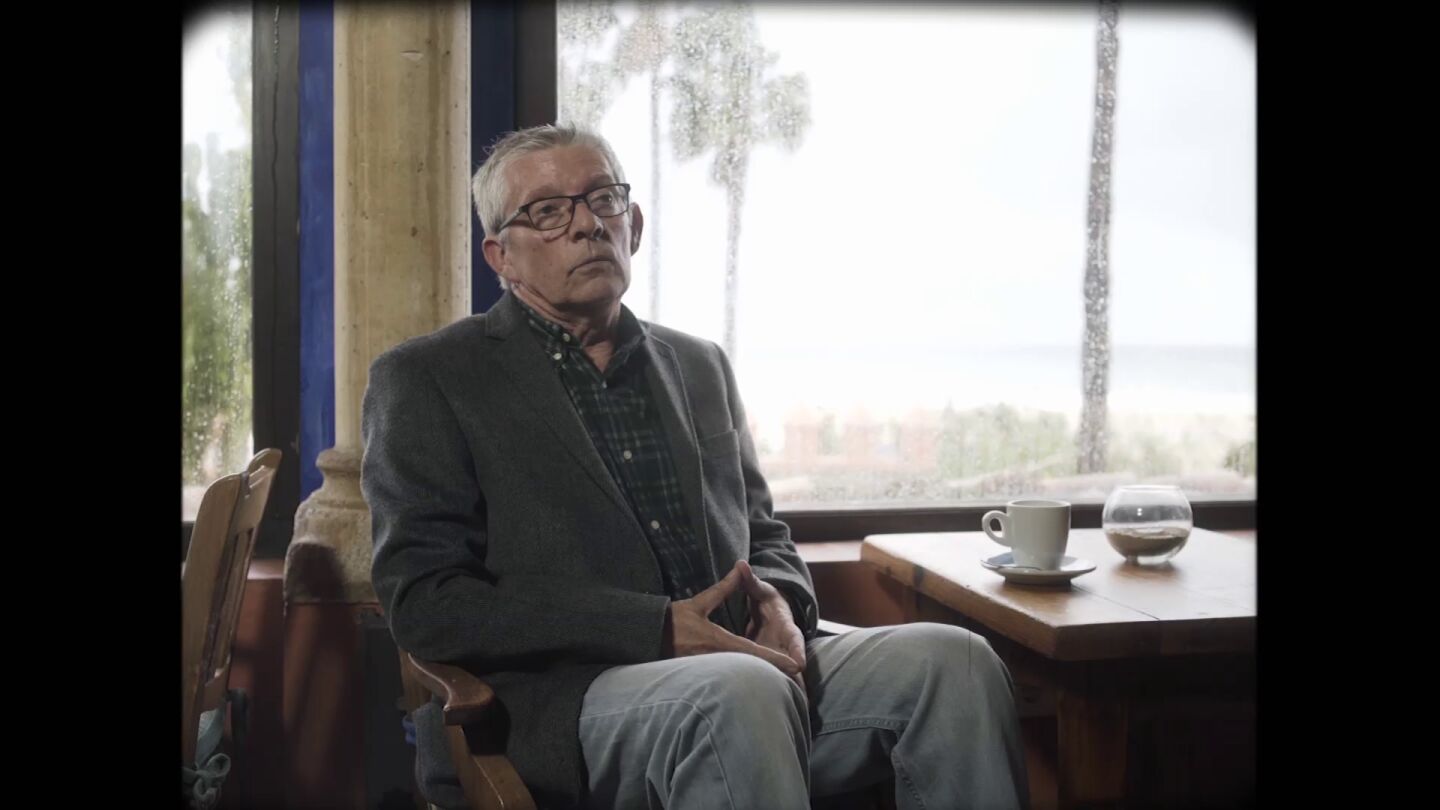 El periodista Ildefonso Sena en D&oacute;nde estabas entonces 1988