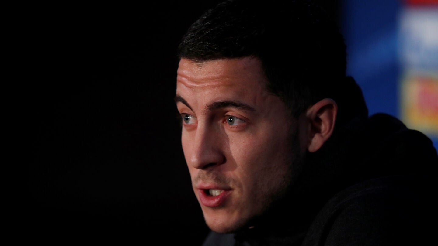 Hazard habla ante los medios de comunicaci&oacute;n