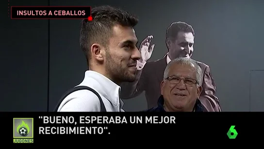 Ceballos esperaba "un mejor recibimiento" de la afición del Betis en el Villamarín Ceballos esperaba "un mejor recibimiento" de la afición del Betis en el Villamarín