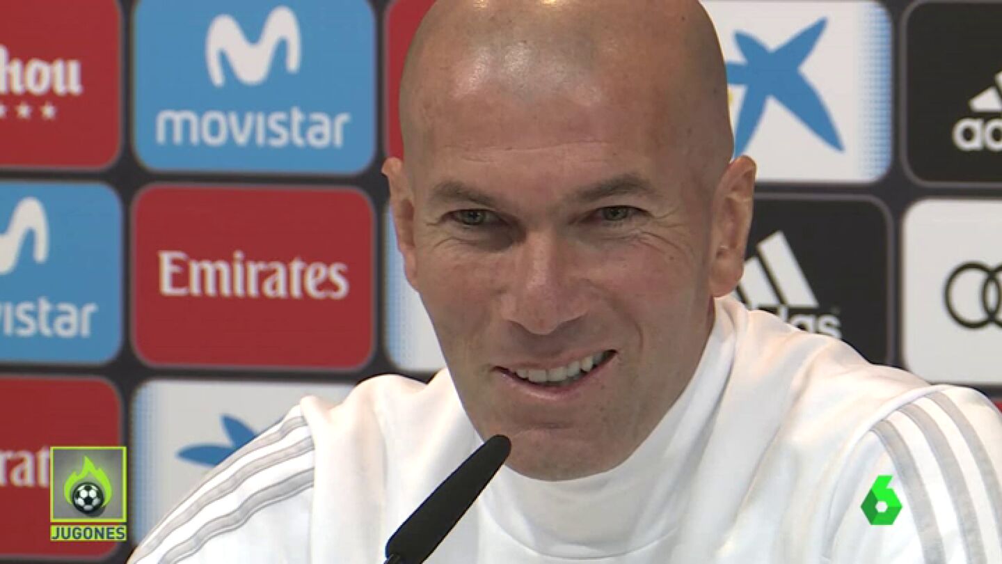 Zidane, sobre su futuro: "Estoy bien aqu&iacute; y voy a pelear por quedarme"