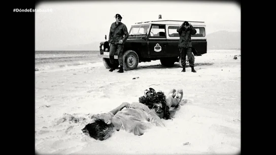 El cuerpo de un inmigrante en Tarifa 1988 El cuerpo de un inmigrante en Tarifa 1988