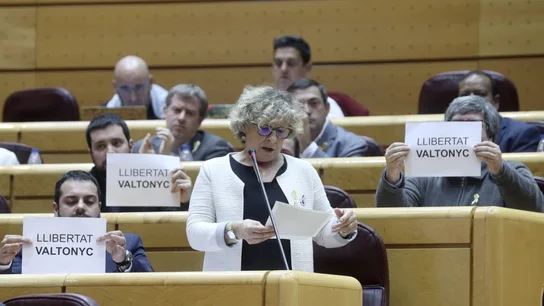 Senadores de ERC piden la libertad del rapero Valtonyc Senadores de ERC piden la libertad del rapero Valtonyc