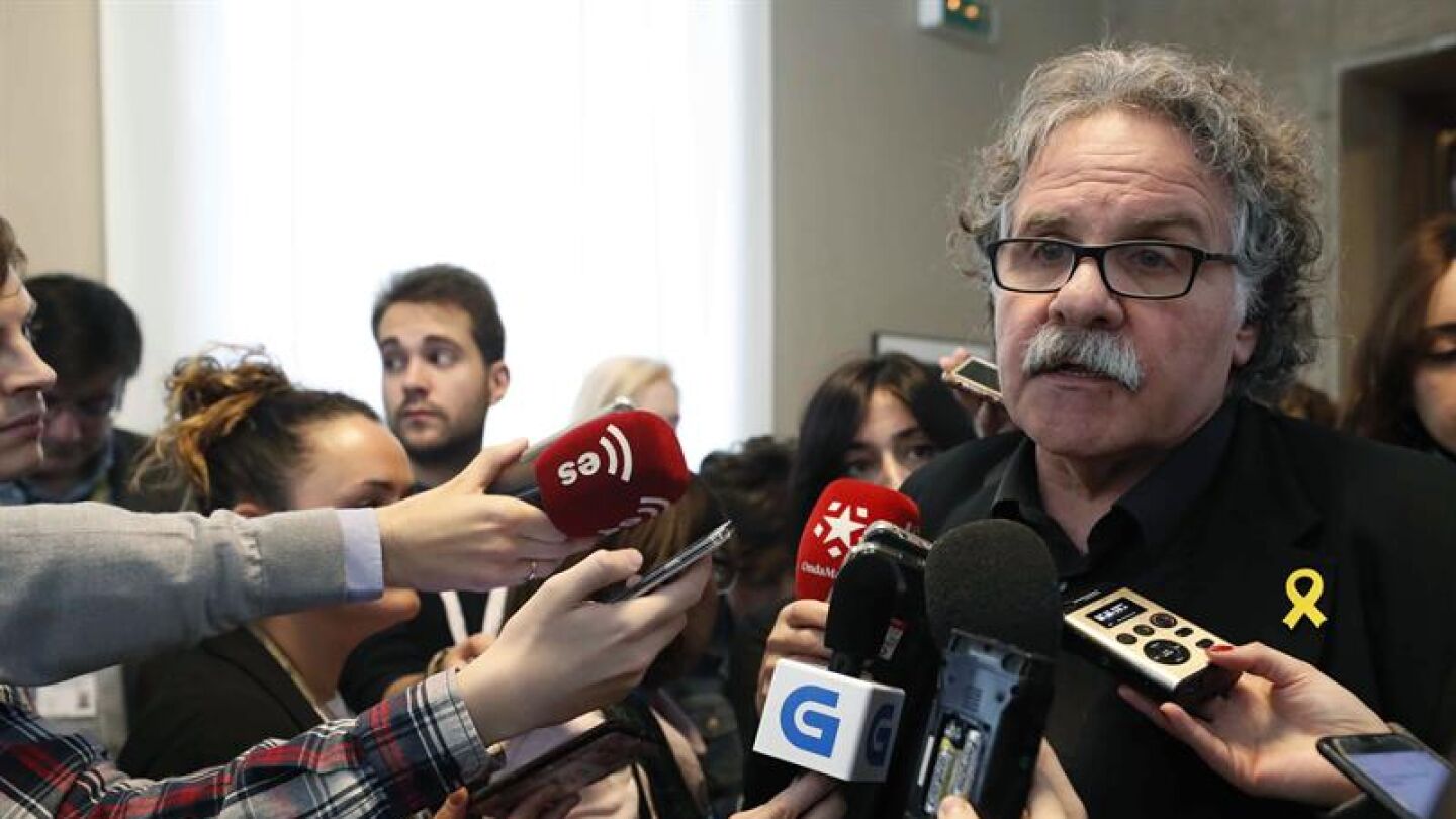 El portavoz de ERC en el Congreso, Joan Tard&agrave;