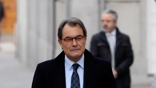 Fotografía de archivo de Artur Mas en el Supremo Artur Mas llega al Supremo