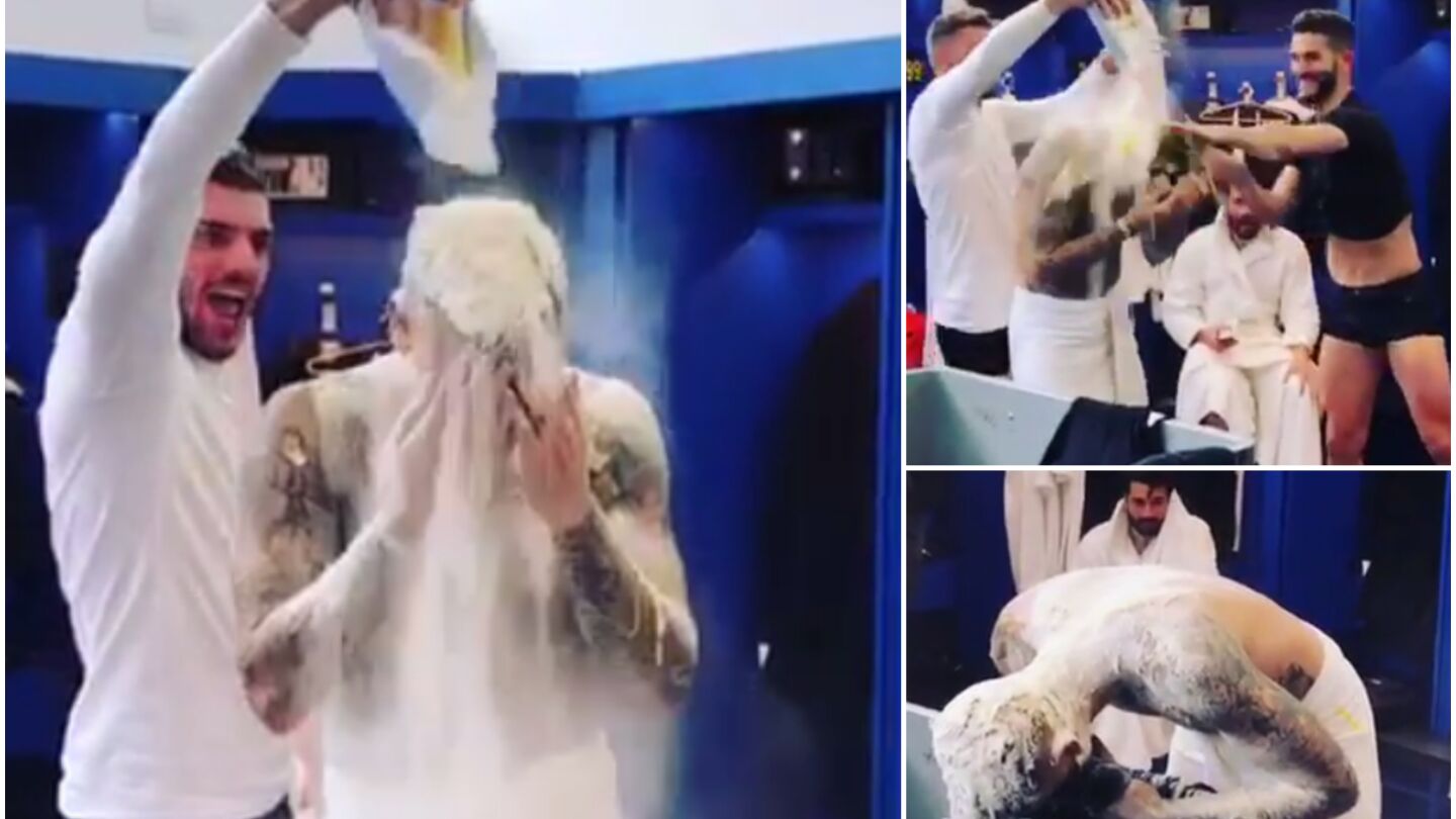 Rebozan con harina y huevos a Icardi por su cumplea&ntilde;os