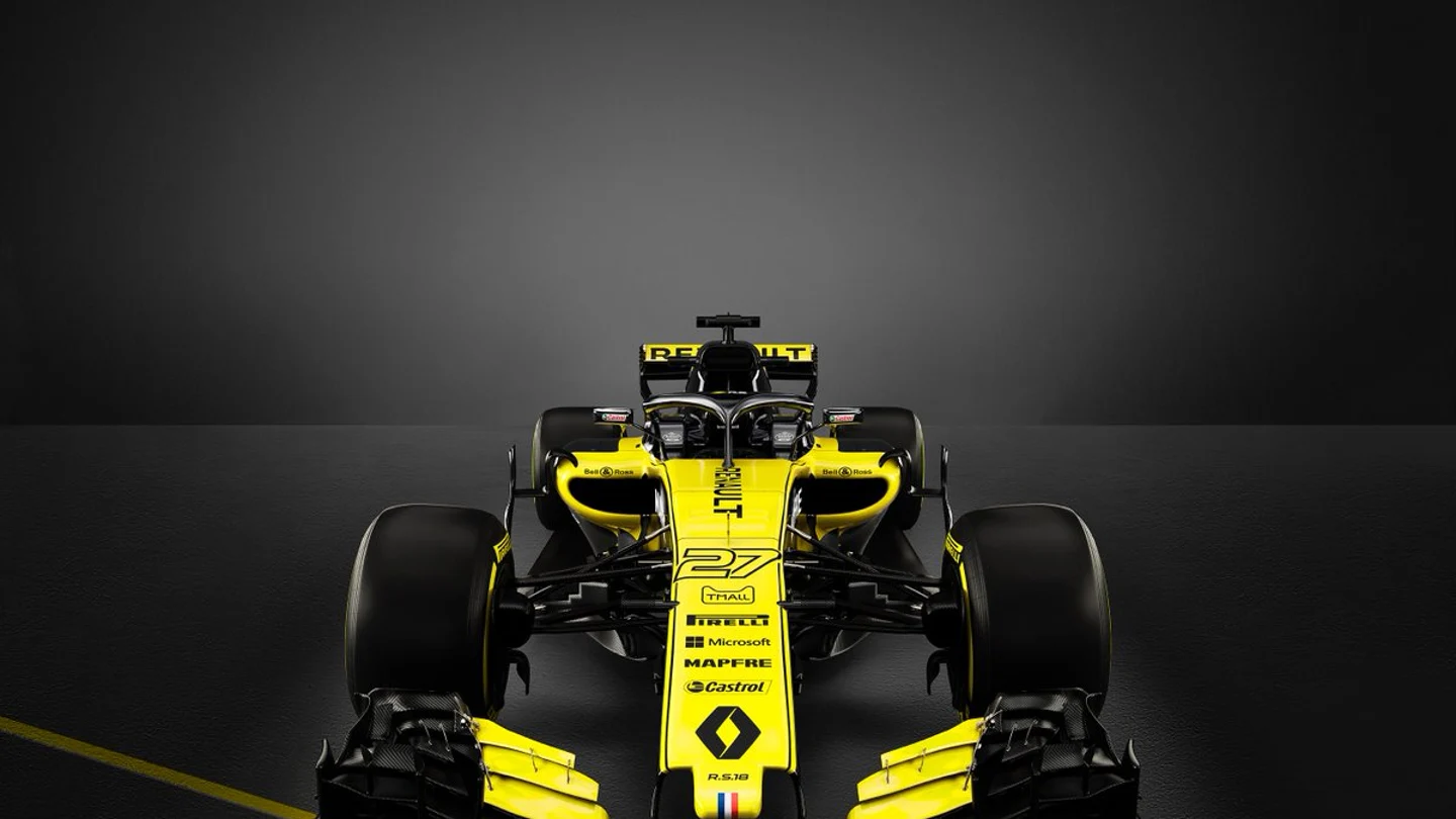 El nuevo Renault RS18 para la temporada 2018 El nuevo Renault RS18 para la temporada 2018
