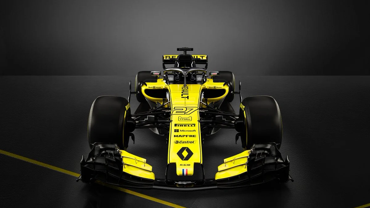 El nuevo Renault RS18 para la temporada 2018