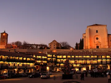 Chinchón al atardecer Chinchón al atardecer
