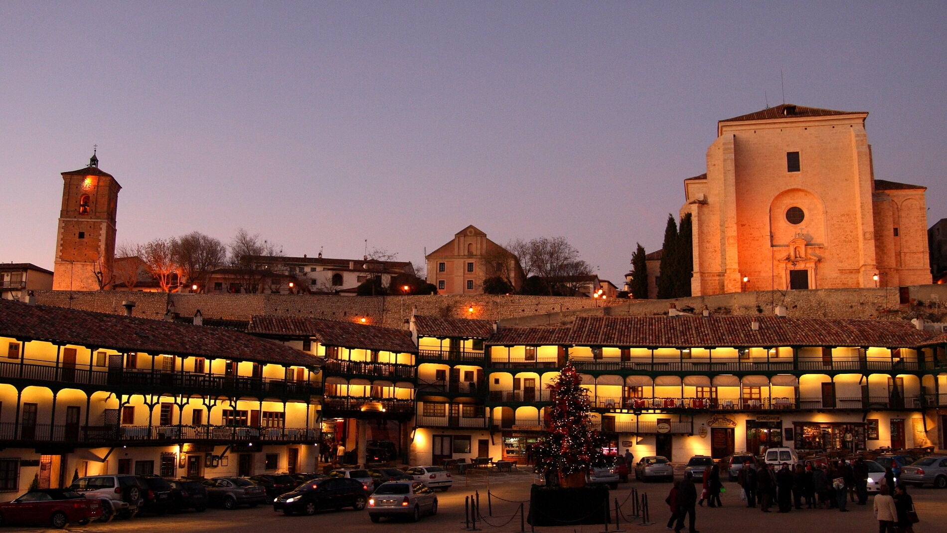 Chinchón al atardecer