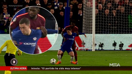 Las pol&eacute;micas del Chelsea - Barcelona: &iquest;Hubo penalti de Rudiger a Piqu&eacute;? &iquest;Y de Umtiti a Hazard?