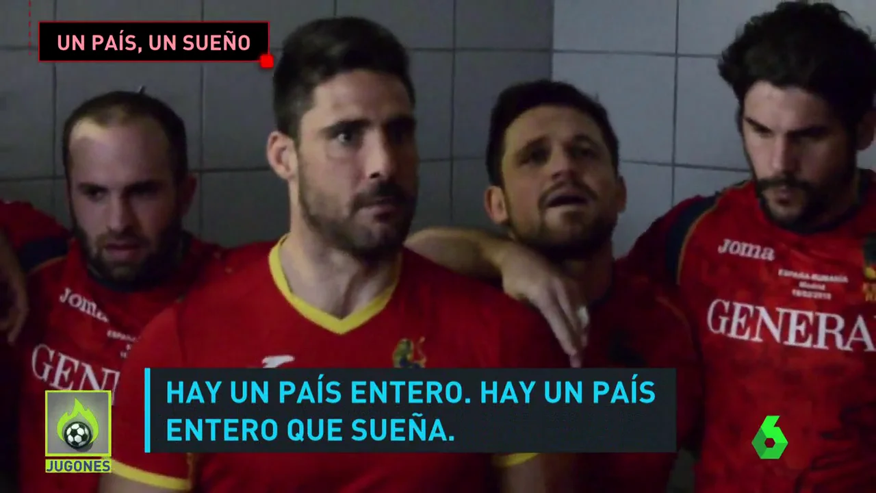 La increíble arenga del capitán de la selección española de rugby