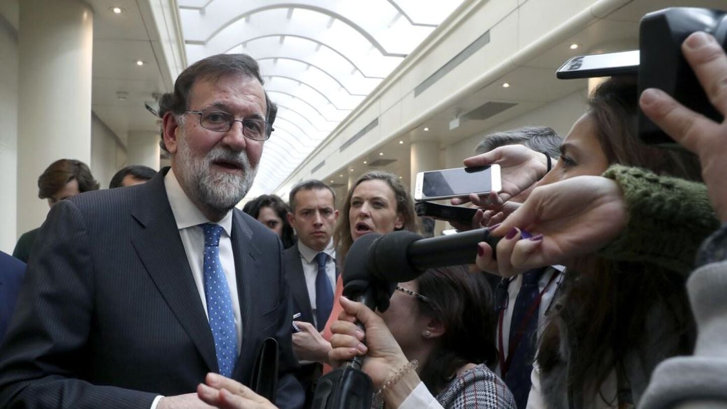 Mariano Rajoy en el Senado