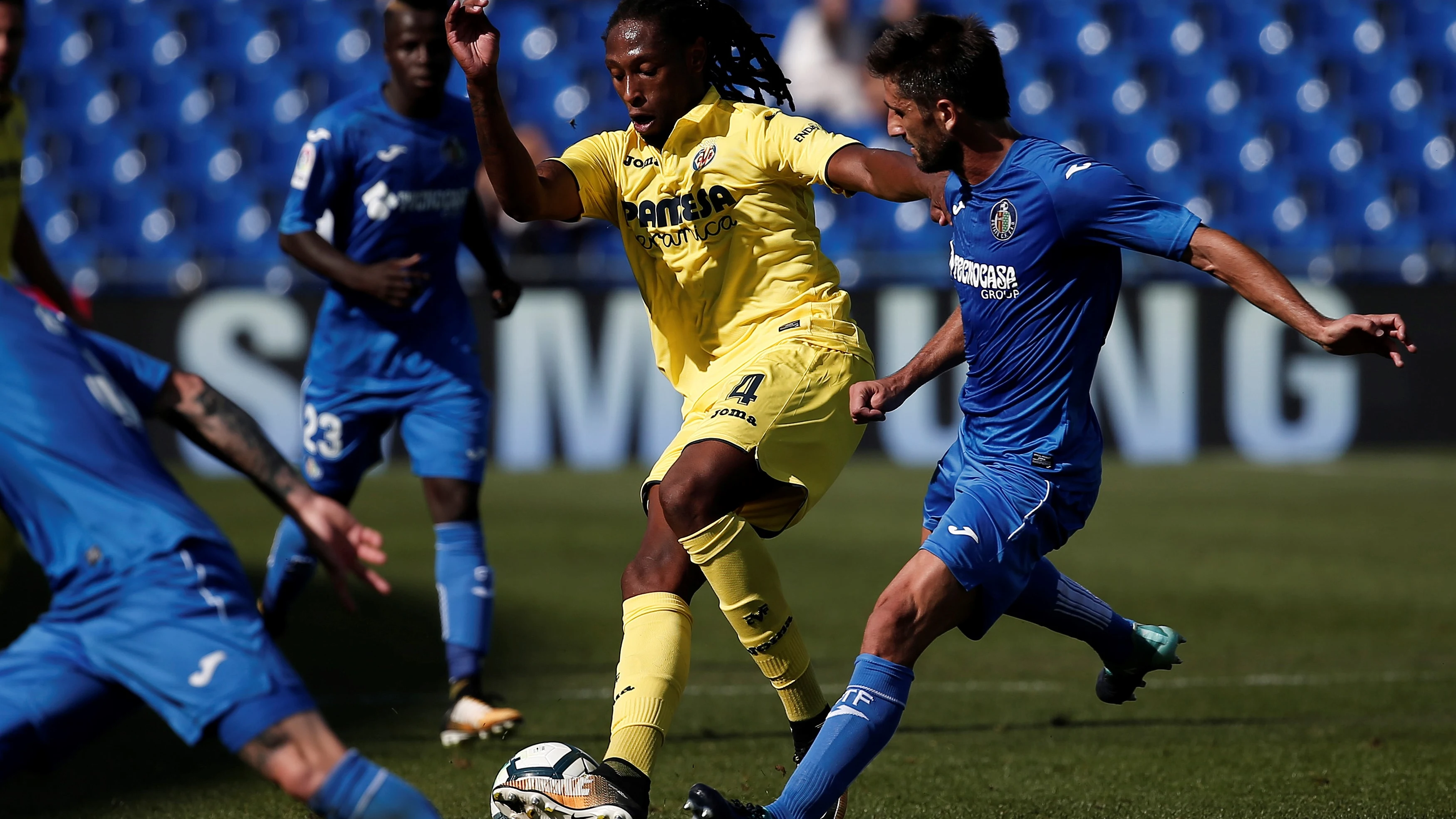 Semedo, durante un partido contra el Getafe