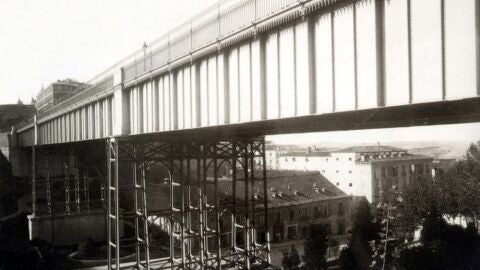 Viaducto de Segovia1875, Eugenio Barrón 