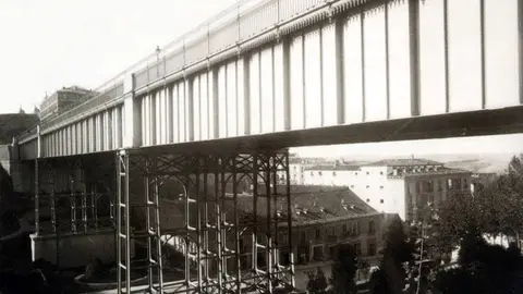 Viaducto de Segovia1875, Eugenio Barrón Viaducto de Segovia1875, Eugenio Barrón
