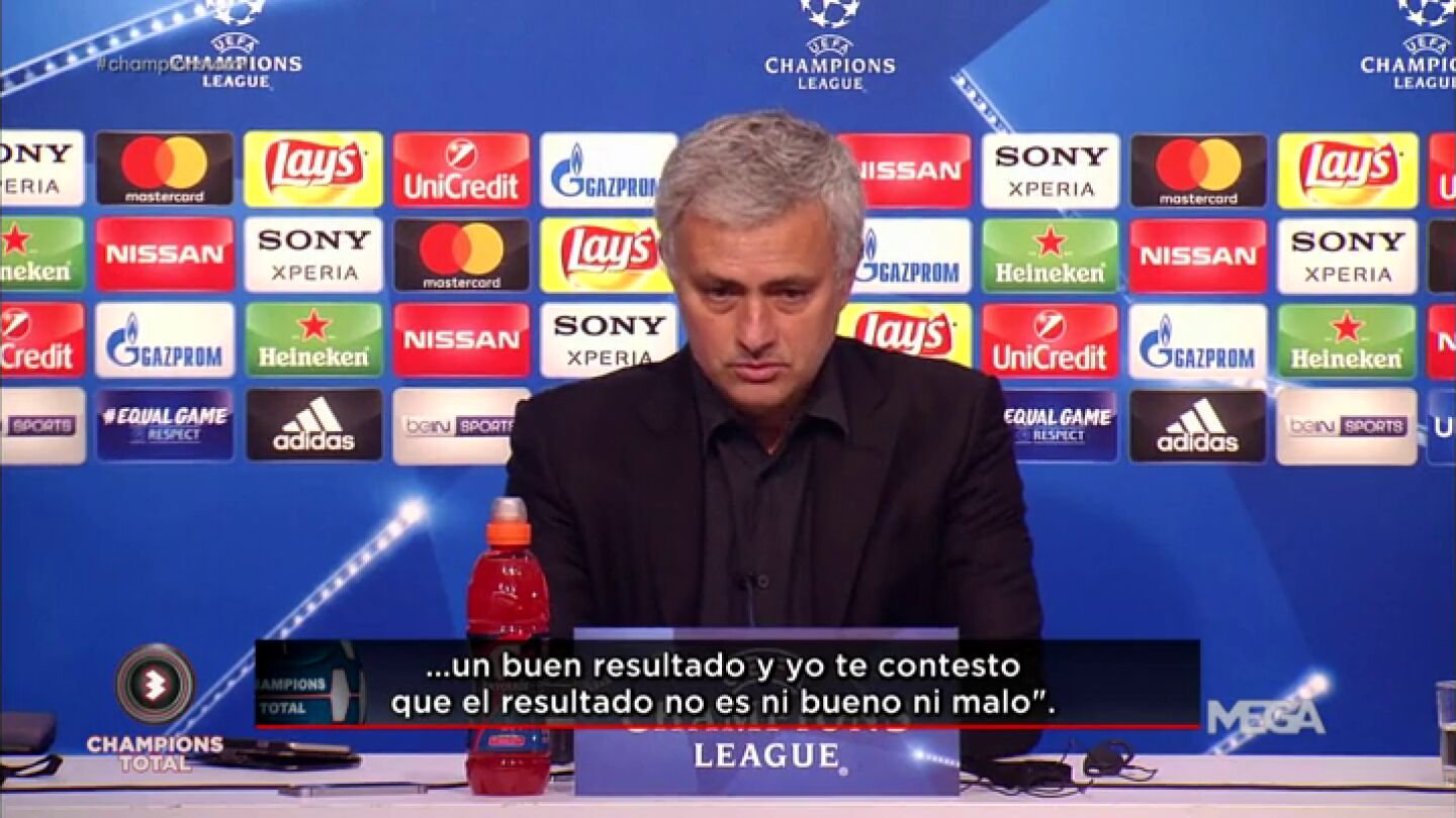 Mourinho: "El resultado refleja lo que ha pasado en el partido"