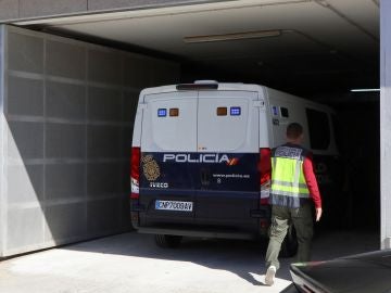 Un furgón policial en una imagen de archivo Un furgón policial en una imagen de archivo