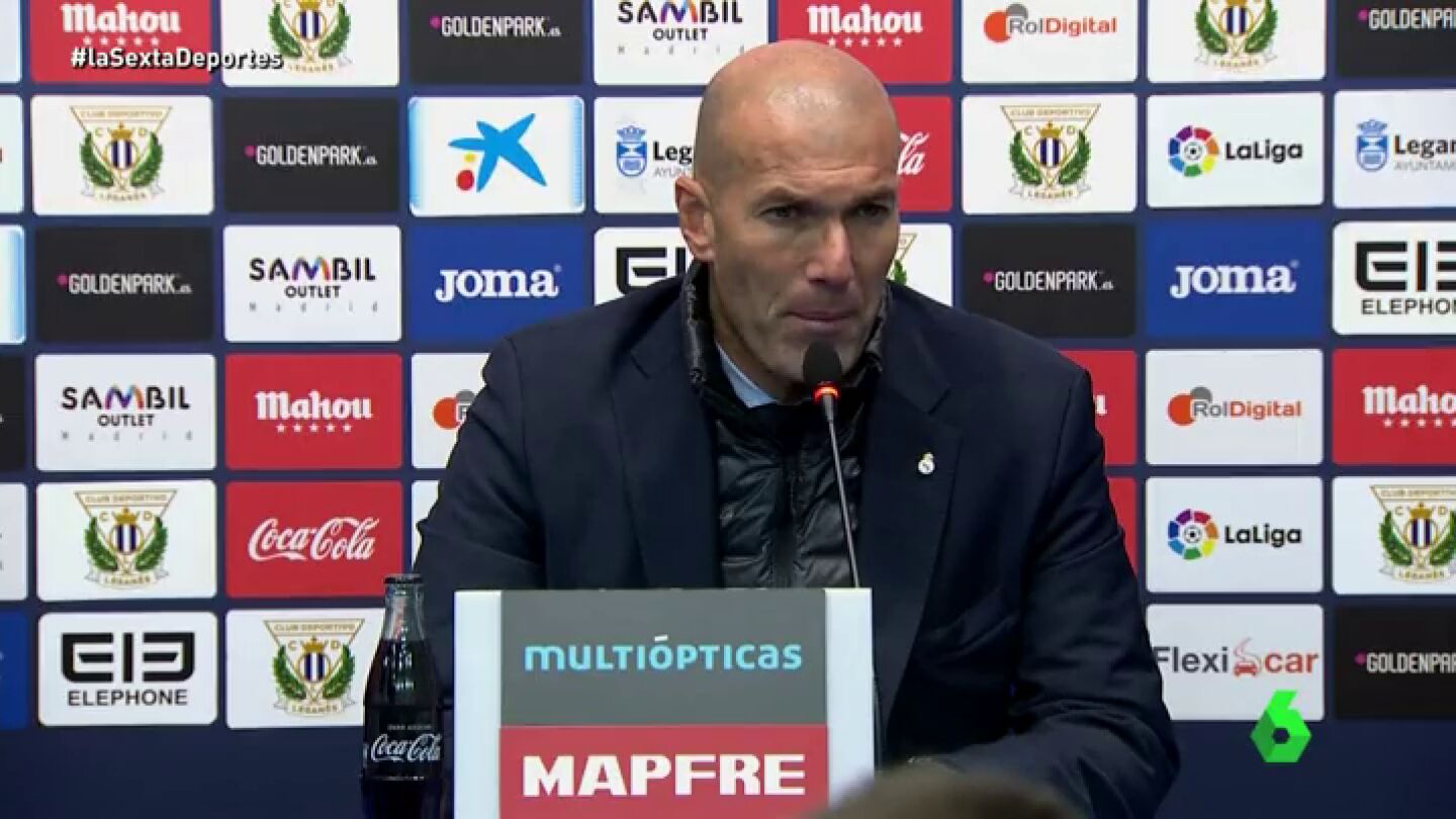 Zidane, sobre la suplencia de Bale: "Hay que ir poco a poco con &eacute;l, queremos su mejor nivel"