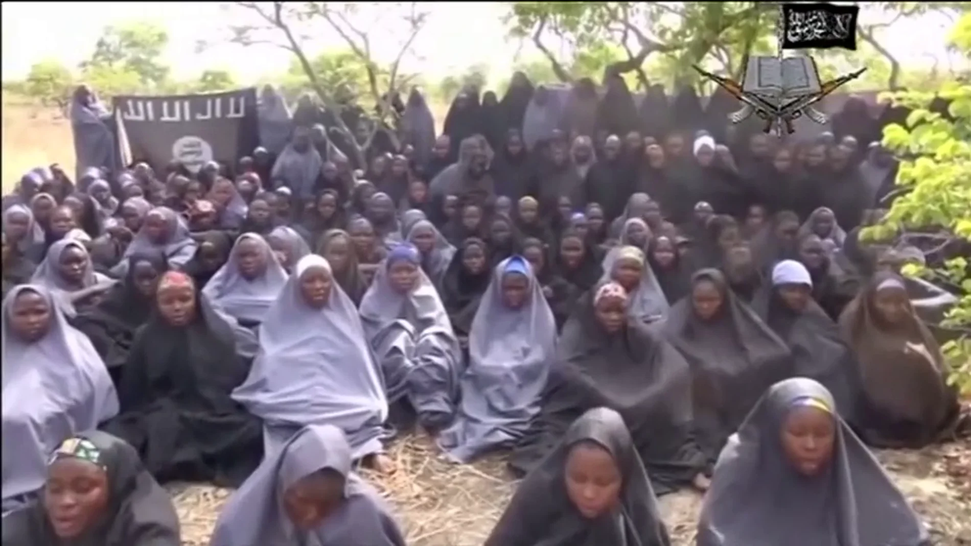 Niñas secuestradas por Boko Haram en Nigeria (Archivo)