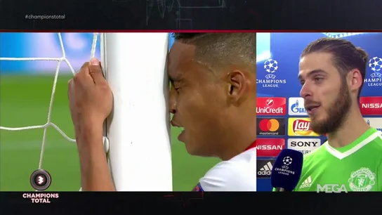 De Gea: "Cuando un delantero te felicita es que ha sido una gran parada" De Gea: "Cuando un delantero te felicita es que ha sido una gran parada"