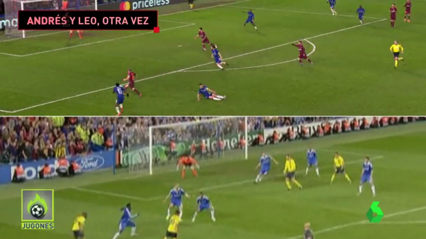 MessiIniestaJugones