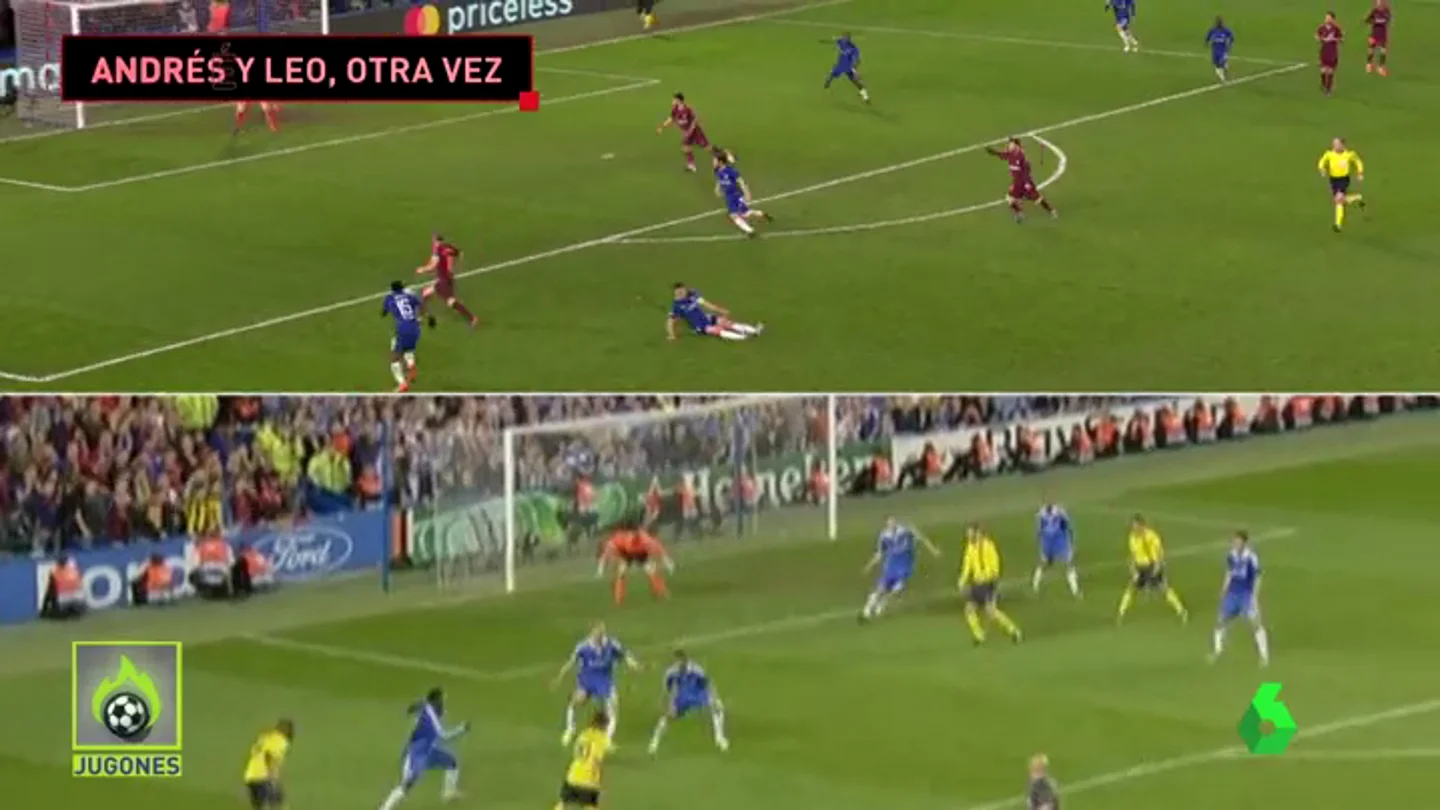 MessiIniestaJugones MessiIniestaJugones