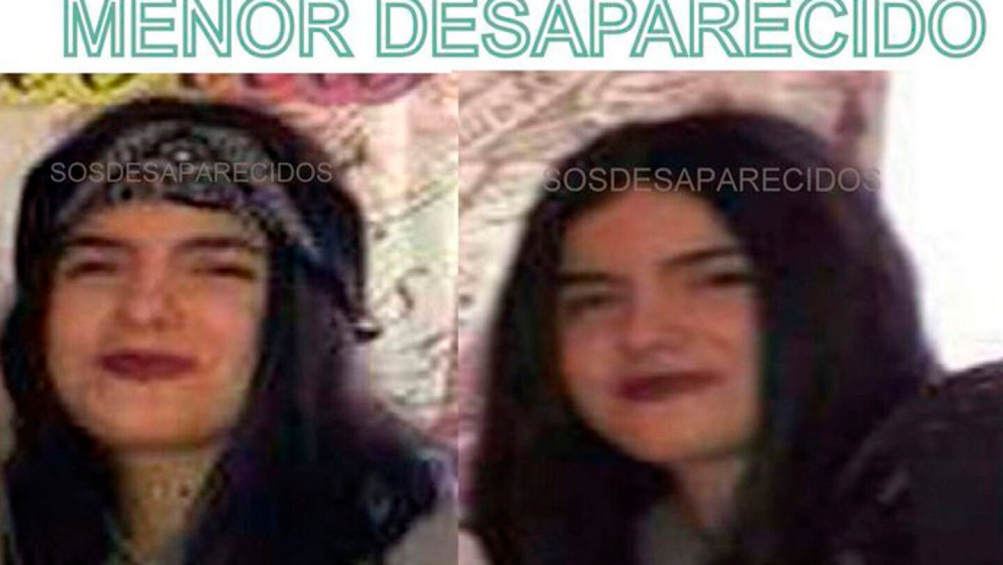 La desaparecida es Roc&iacute;o Juliana Nieto Zapata, de 14 a&ntilde;os