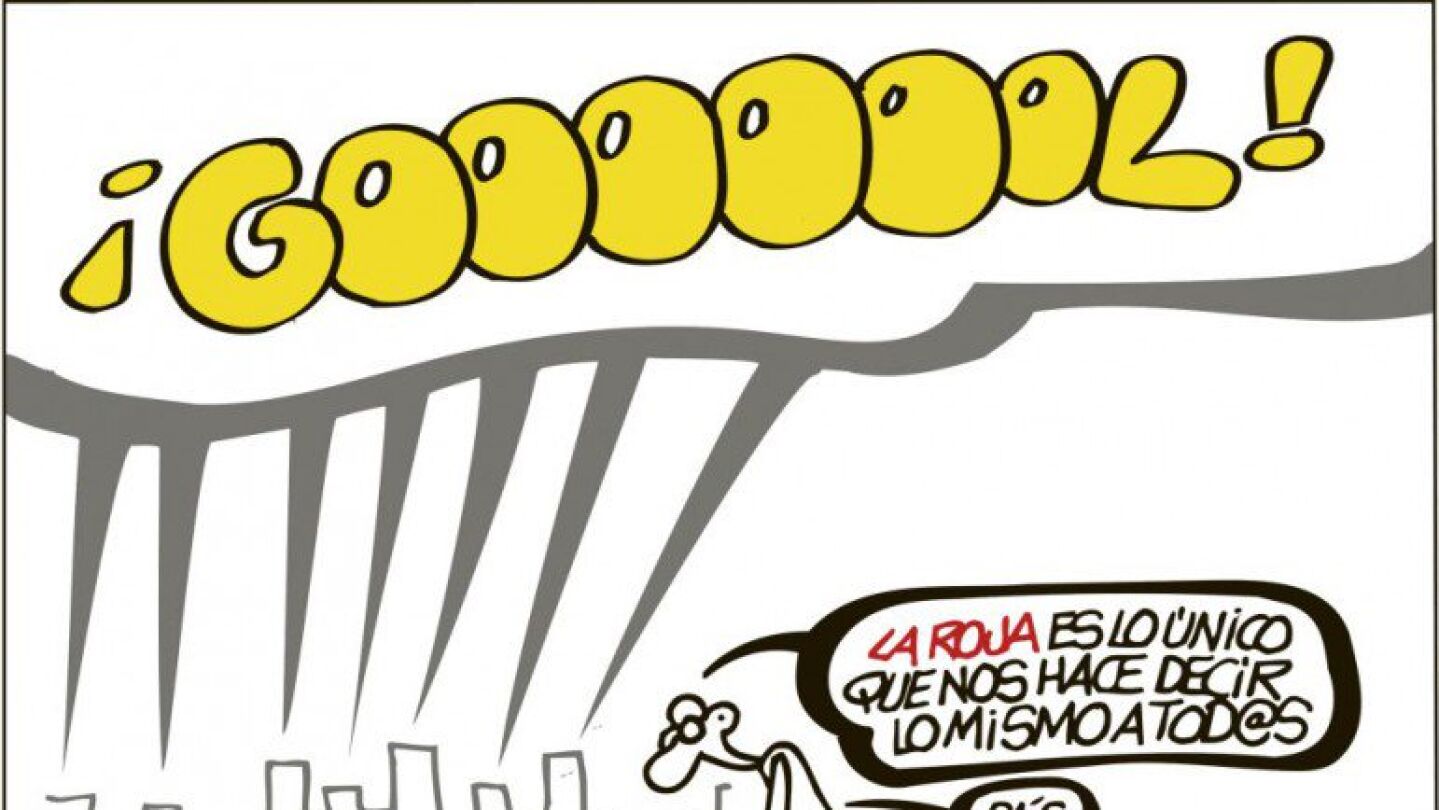 Vi&ntilde;eta de Forges sobre la selecci&oacute;n espa&ntilde;ola de f&uacute;tbol