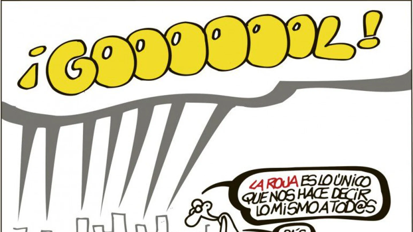 Viñeta de Forges sobre la selección española de fútbol Viñeta de Forges sobre la selección española de fútbol