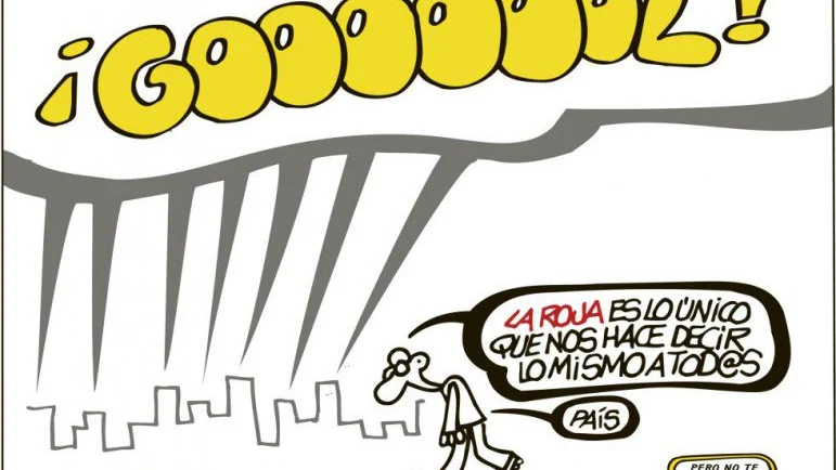 Viñeta de Forges sobre la selección española de fútbol