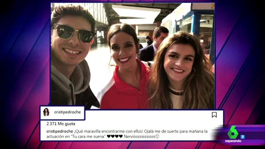 Alfred, Cristina Pedroche y Amaia Alfred, Cristina Pedroche y Amaia