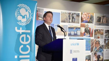 El director ejecutivo adjunto de Unicef, Justin Forsyth
