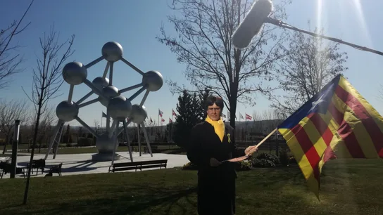 Joaquín Reyes caracterizado como Puigdemont en un sketch para El Intermedio Joaquín Reyes caracterizado como Puigdemont en un sketch para El Intermedio