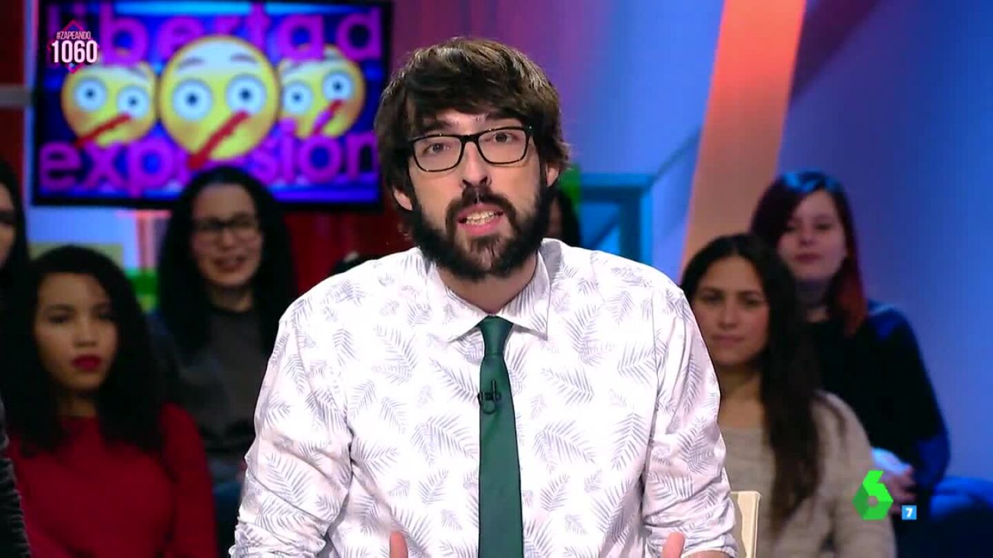 El alegato de Quique Peinado a favor de la libertad expresi&oacute;n con una vi&ntilde;eta de Forges