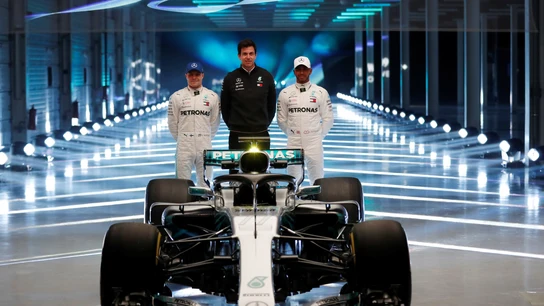 Presentación del Mercedes W09 Presentación del Mercedes W09