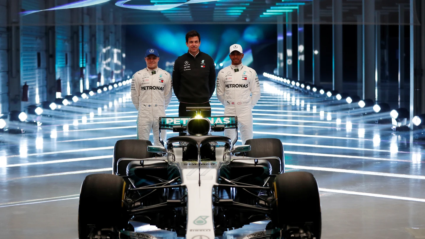 Presentación del Mercedes W09 Presentación del Mercedes W09