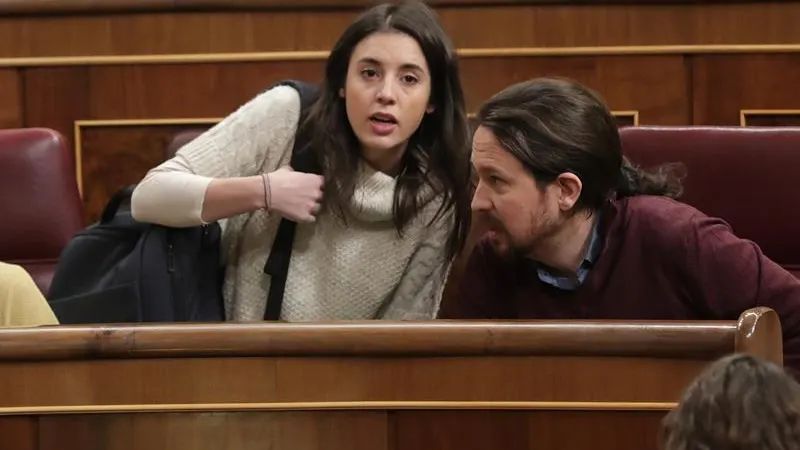 Pablo Iglesias e Irene Montero