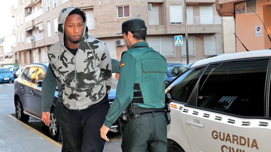 Rubén Semedo, a su llegada al juzgado Rubén Semedo, a su llegada al juzgado