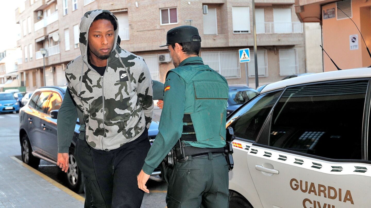 Rub&eacute;n Semedo, a su llegada al juzgado
