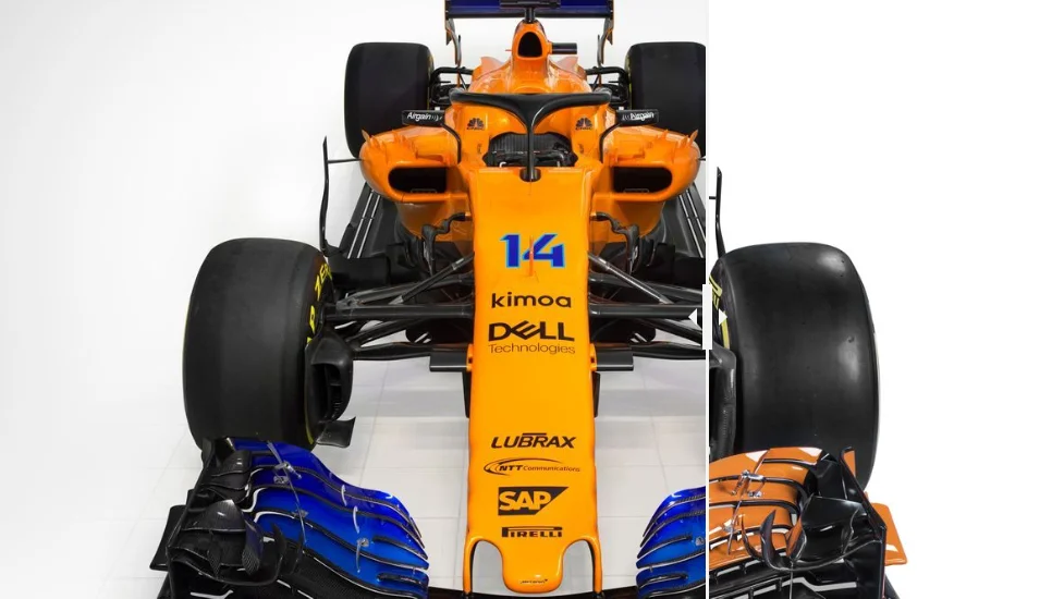 Compara el nuevo McLaren con el de 2017