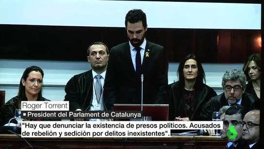 Roger Torrent, president del Parlament Roger Torrent, president del Parlament