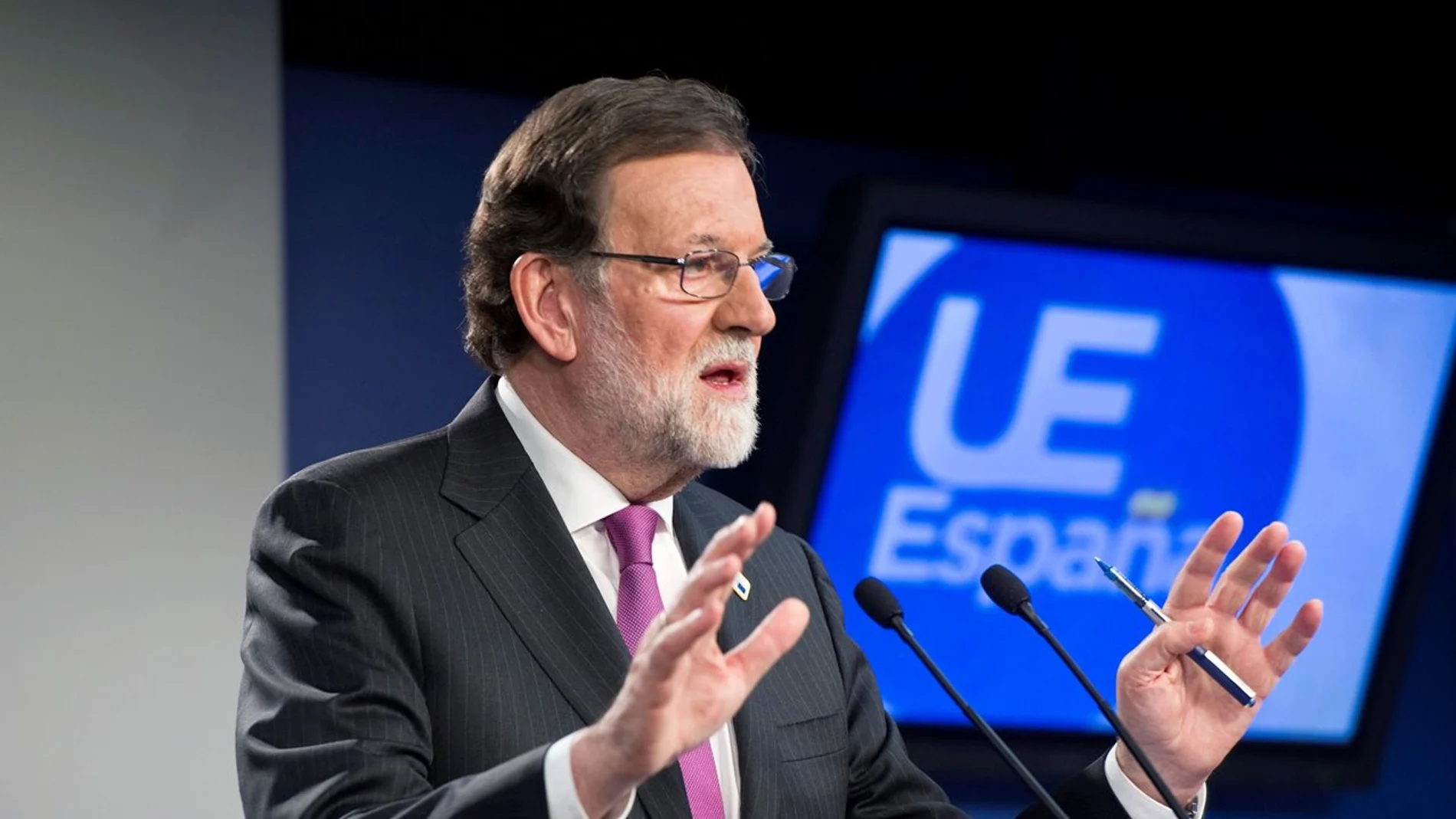 Mariano Rajoy ante los medios