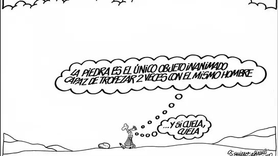 La última viñeta de Antonio Fraguas 'Forges' La última viñeta de Antonio Fraguas 'Forges'