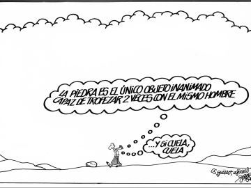 La última viñeta de Antonio Fraguas 'Forges' La última viñeta de Antonio Fraguas 'Forges'